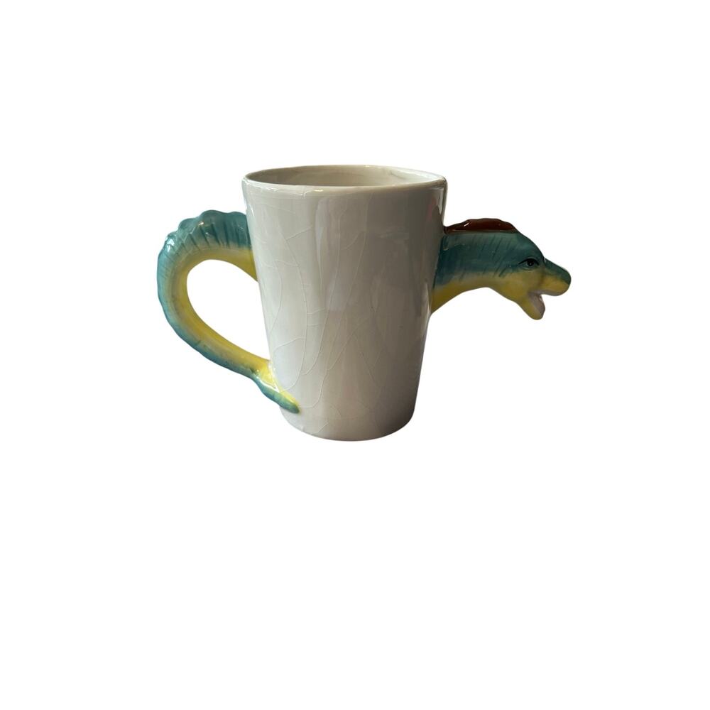 World market dinosaur mug cup coffee tea hot cocoa - Picture 2 of 4